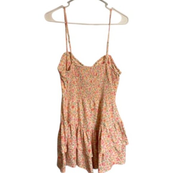 No Boundaries Pink Floral Mini Dress - Size L - Picture 2 of 4
